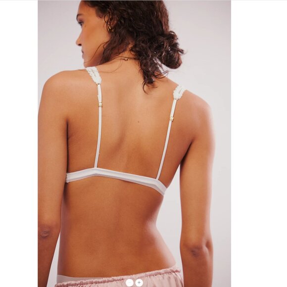 Free People Care FP Reya Lace Bralette Bra Top - Picture 4 of 7